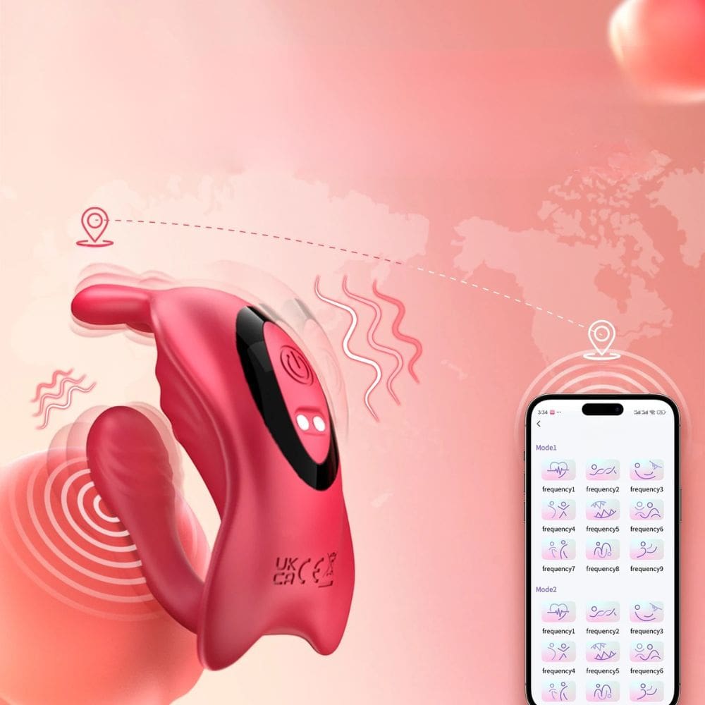 Culotte Vibrante Point G Connecté Clipya avec application