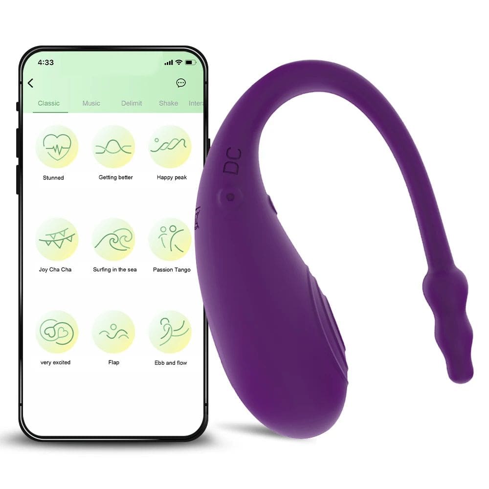 Oeuf Vibrant Connecté Clymene violet