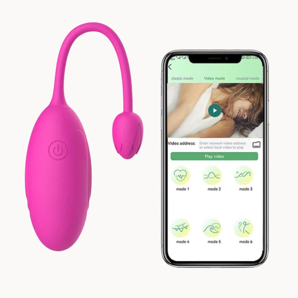 vibrator egg app Lysara App-Controlled Egg Vibrator