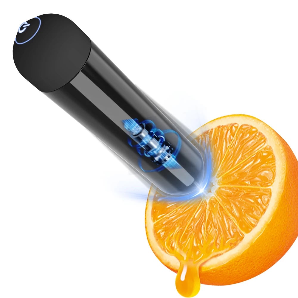 Vibromasseur Bullet avec une orange