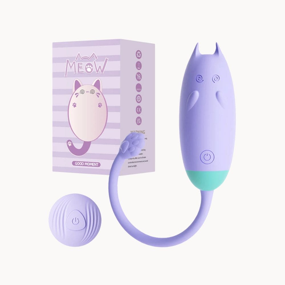 sexpuppe paula Emojibator Paula Kitty Cat Kegel Ball Vibrator-Belle Lacet Lingerie