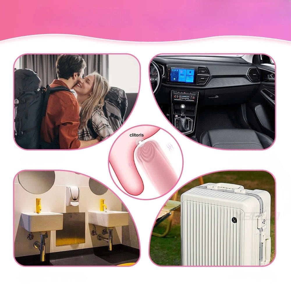 Vibromasseur fin Clythia clitoris