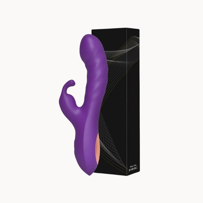 __switch:Violet Vibromasseur Rabbit Tapoteur Point G Violet