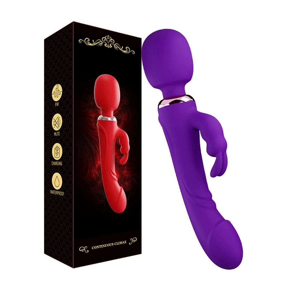 Vibromasseur Rabbit Wand Tyssandra violet
