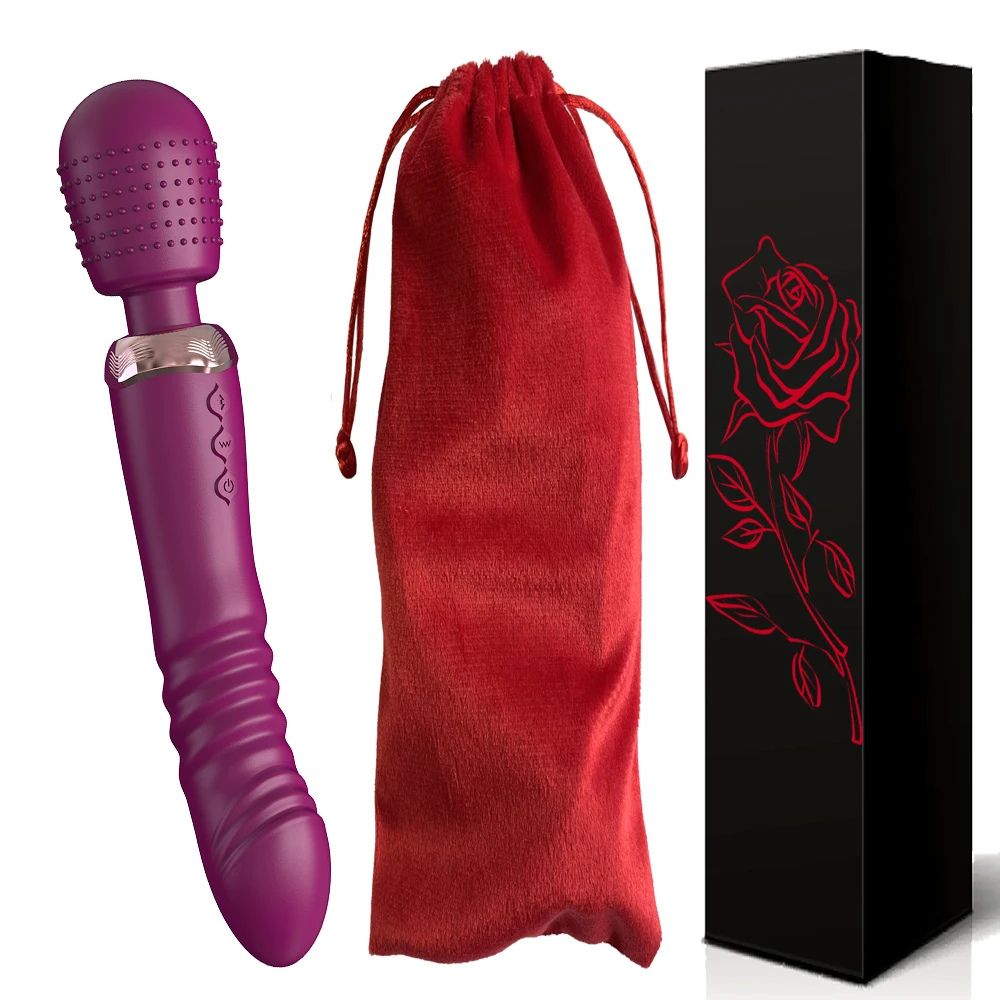 Vibromasseur Wand Va et vient Sensatus violet