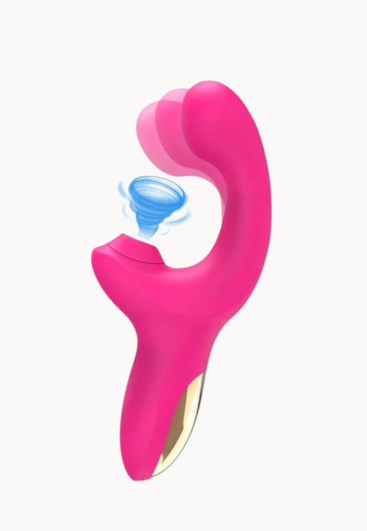 Vibromasseur Point G Intense Shaggy – Jaune Ergonomique