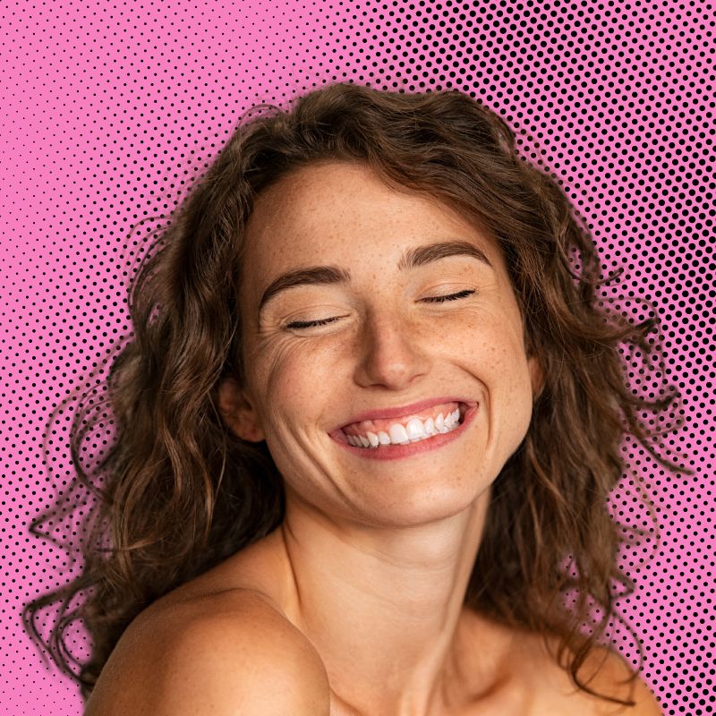 Femme heureuse de sa sexualité libre et épanouie