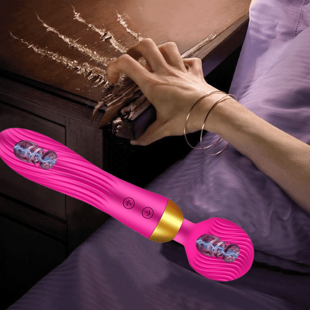 __switch:Rose Vibromasseur Wand XXL Vibrations Intenses