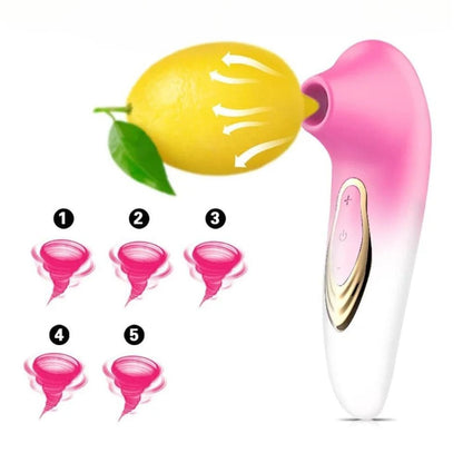 Aspirateur Clitoris et Seins citron