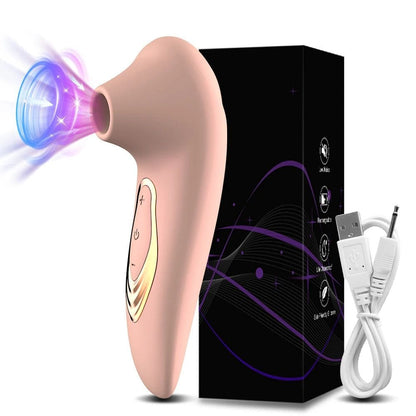 __switch:Beige Aspirateur Clitoris Silicone Beige