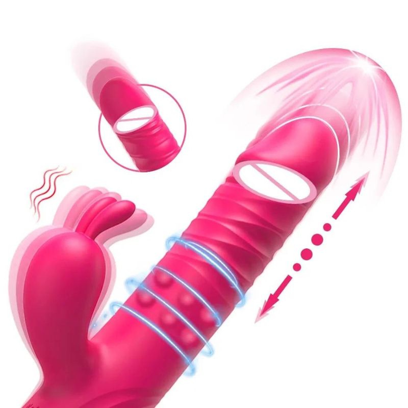 Vibromasseur Rabbit à Bille Va et Vient