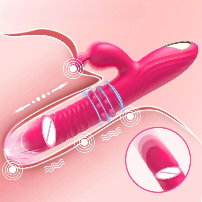 Vibromasseur Rabbit à Bille Rotatif