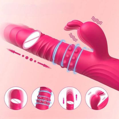 Vibromasseur Rabbit à Bille Rose