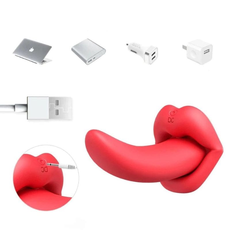 Langue Vibrante Anal Rechargeable