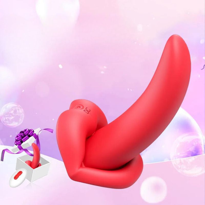 Langue Vibrante Anal en Silicone