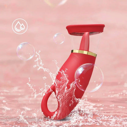 Langue Vibrante Aspirante Klyra waterproof