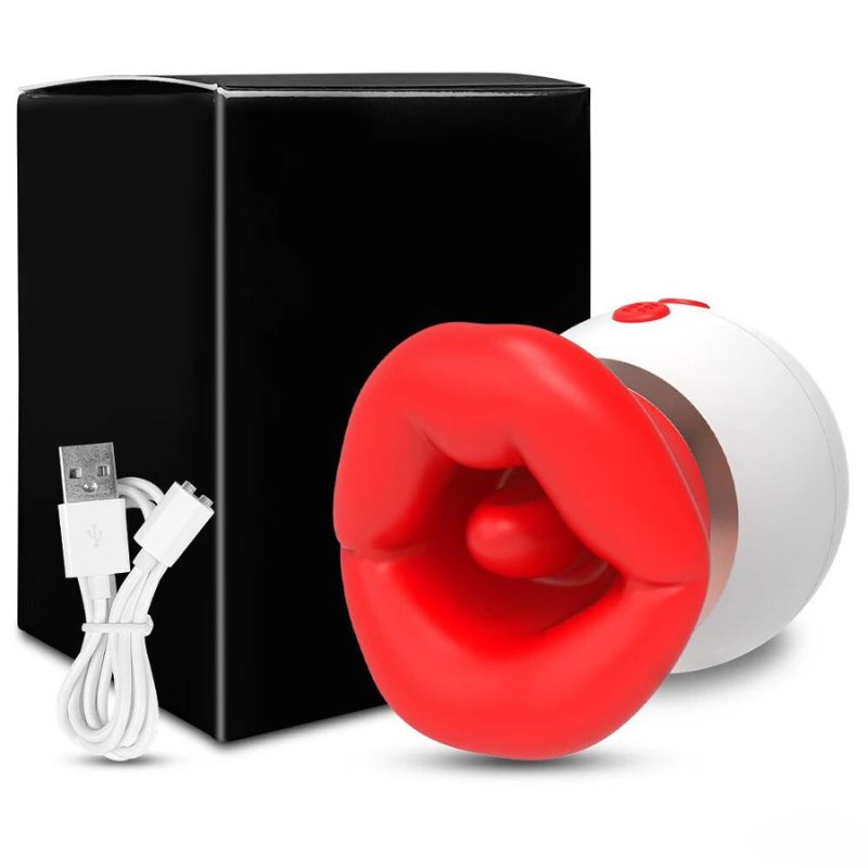 Langue Vibrante Clitoridienne Rechargeable