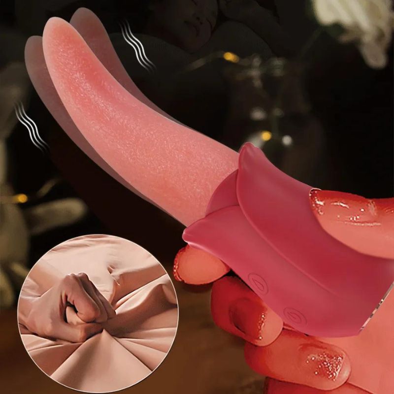Langue Vibrante Puissante Rose