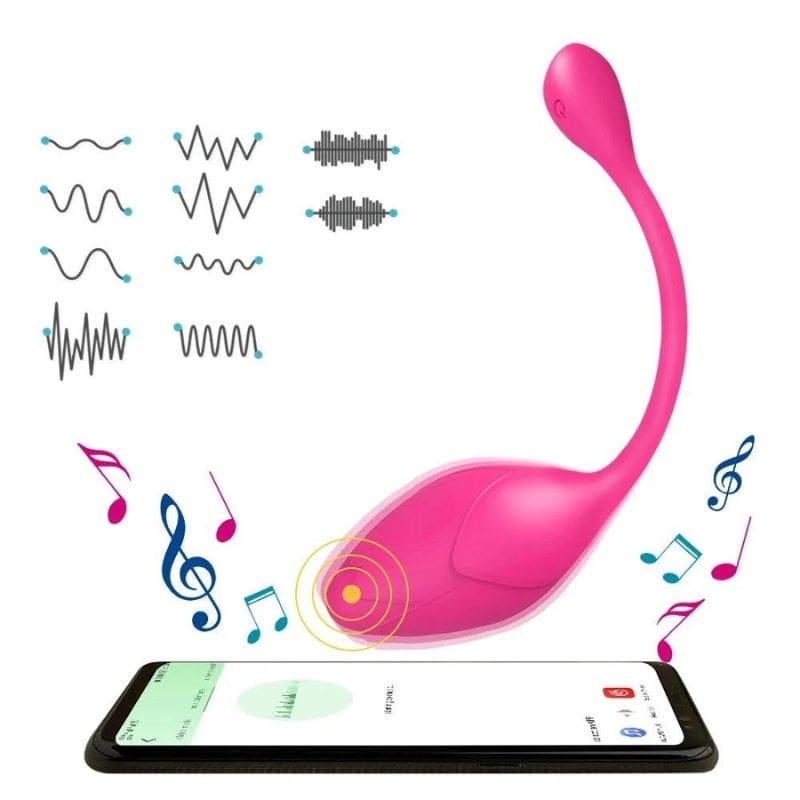 __switch:Rose Mini oeuf vibrant application musique