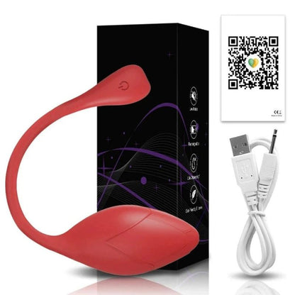 __switch:Rouge Mini oeuf vibrant rouge