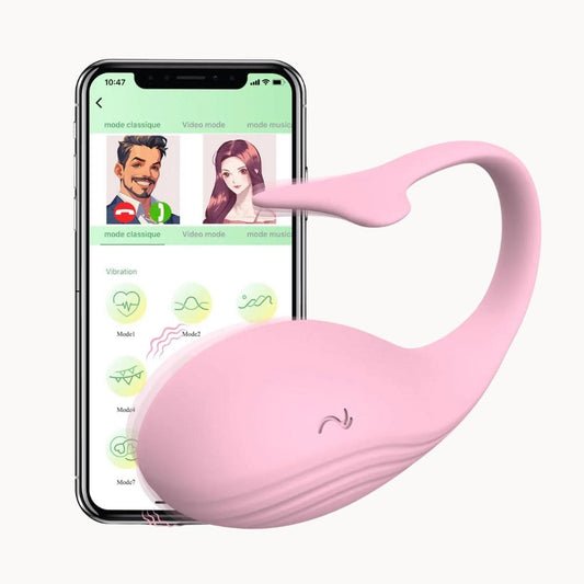 Oeuf Vibrant Baleine Connecté Calandra