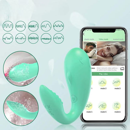__switch:Vert Oeuf Vibrant Baleine Waterproof