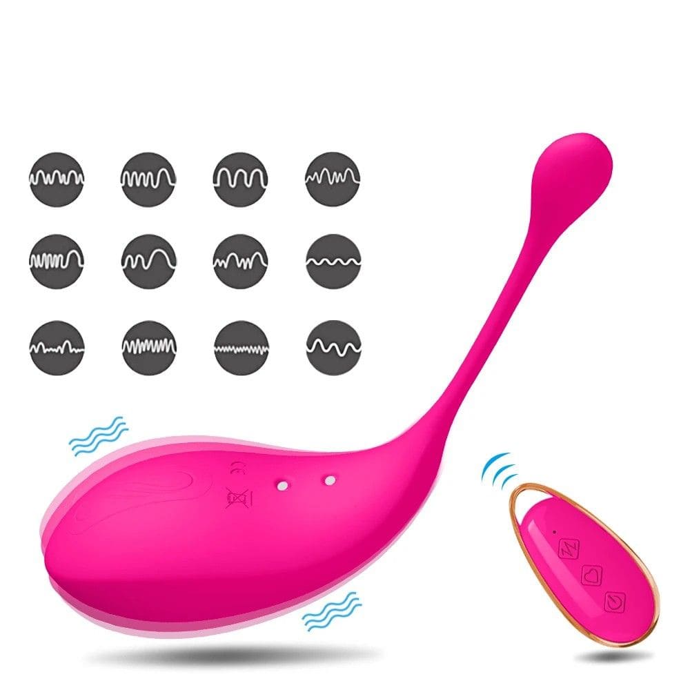 Remote-Control Pink Egg Vibrator | Hello Vibro Remote-Control Pink Egg Vibrator | Hello Vibro