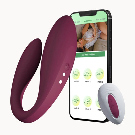 Oeuf Vibrant Violet à distance Olyssia