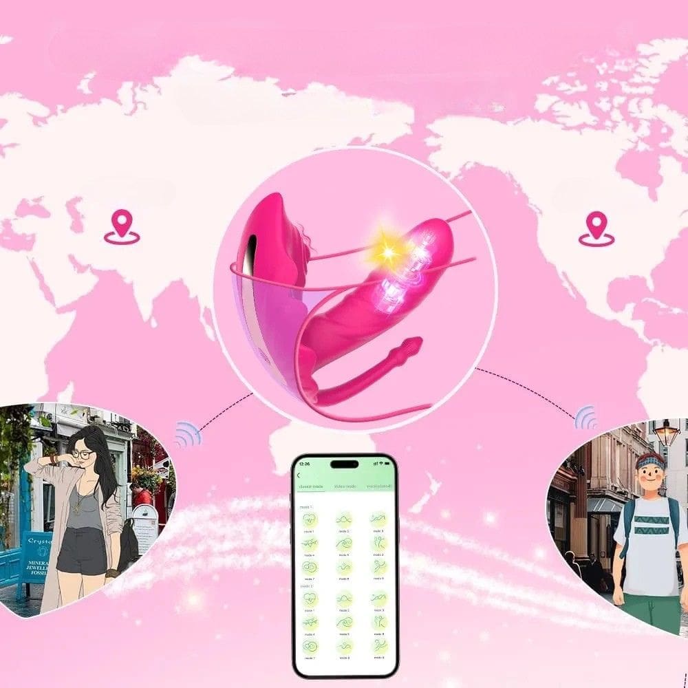 App-Controlled Vibrator Butterfly | Hello Vibro App-Controlled Vibrator Butterfly | Hello Vibro