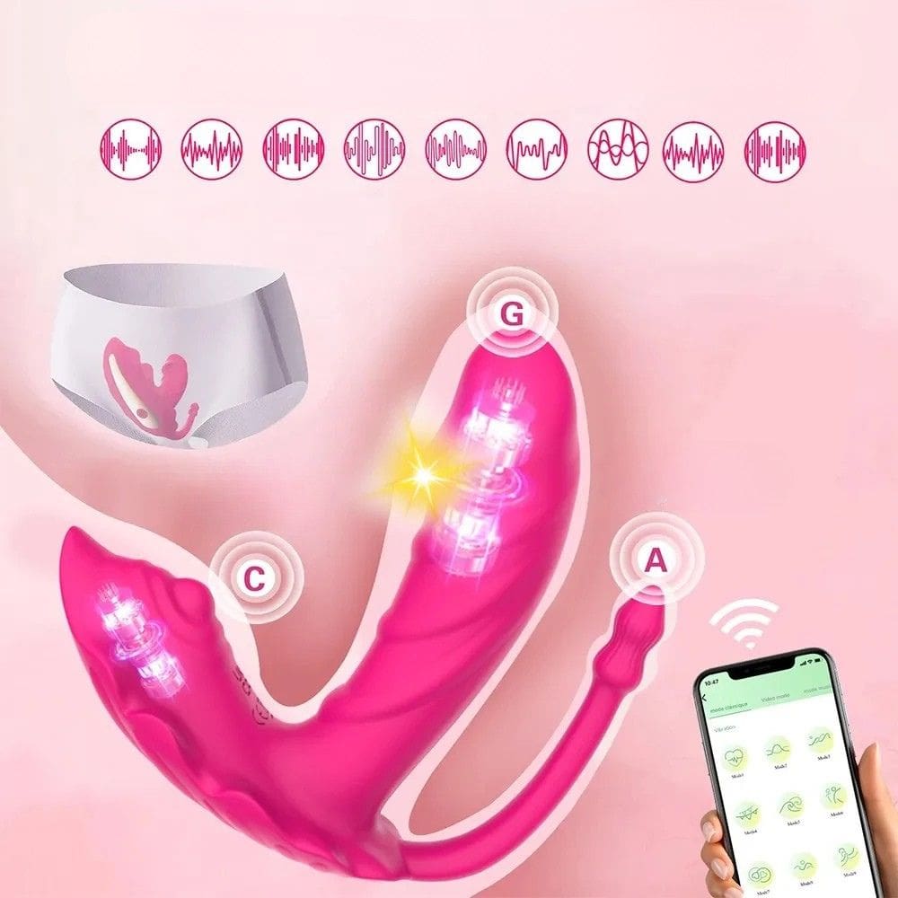 App-Controlled Vibrator Butterfly | Hello Vibro App-Controlled Vibrator Butterfly | Hello Vibro
