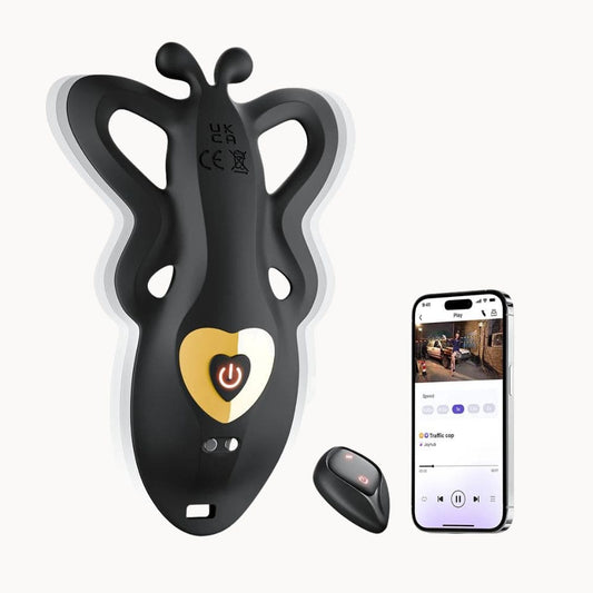 Papillon Vibrant Télécommande Lunarys