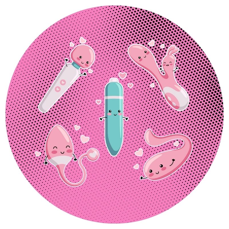 Dessin de sextoys mignons