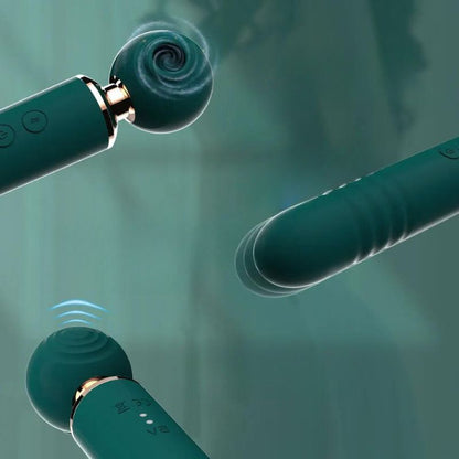 __switch:Vert Vibromasseur Baguette Clitoris Puissant