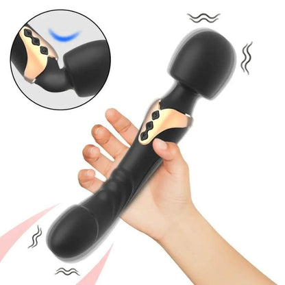 __switch:Noir Vibromasseur Baguette Magique Souple