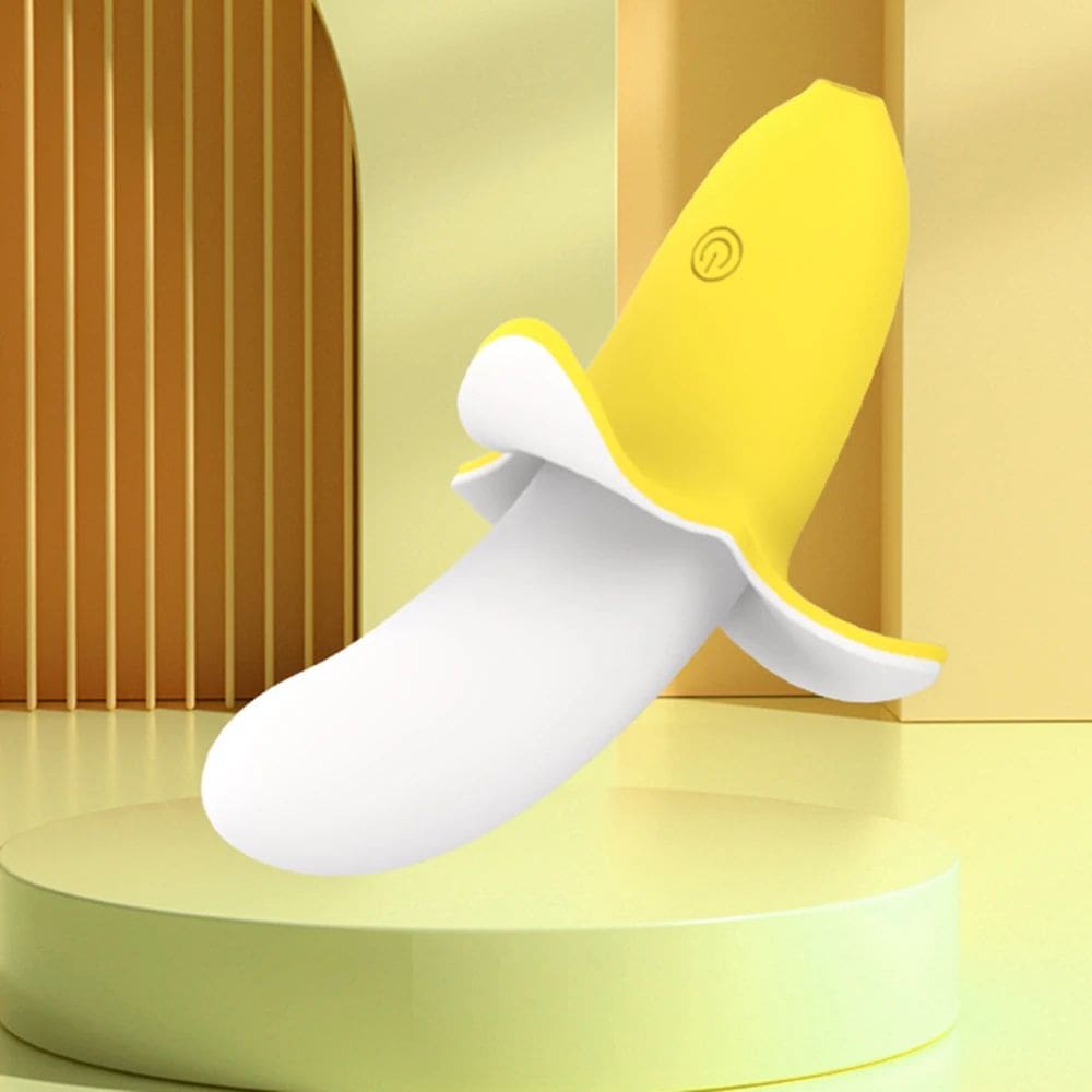 Vibromasseur Banane Monkyx en silicone médical