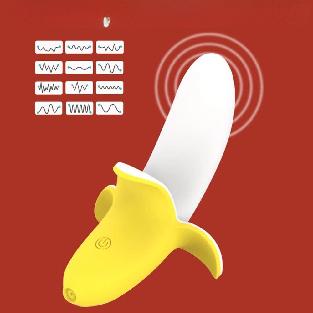 Vibromasseur Banane Monkyx avec plusieurs types de vibrations