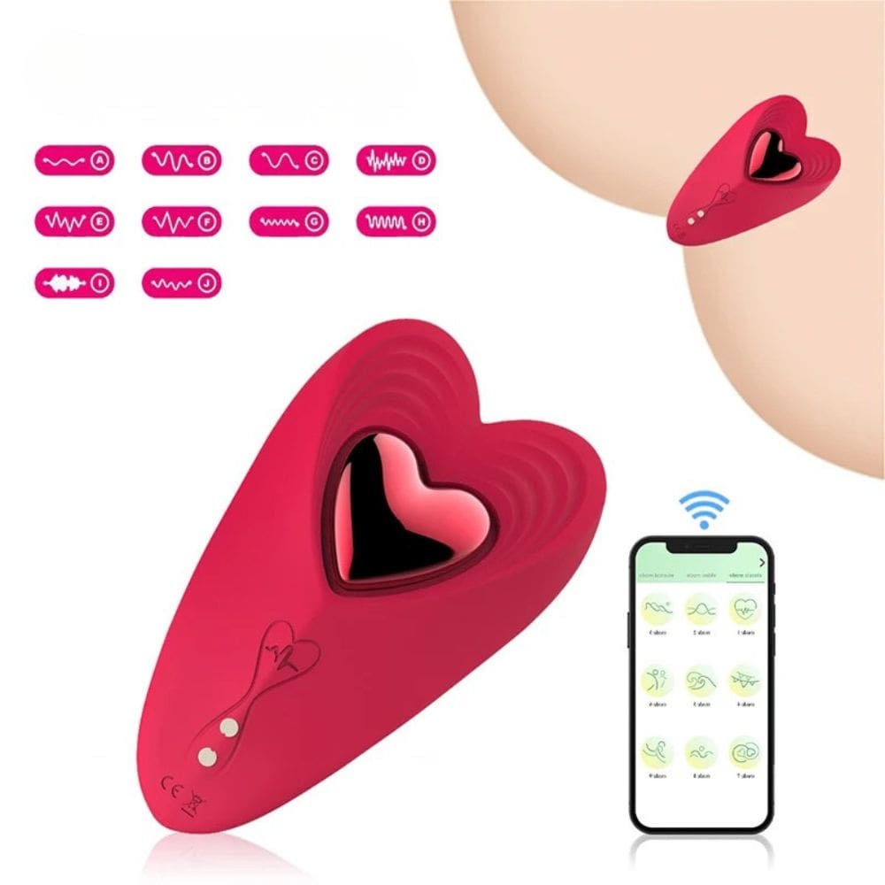 Lovyssia Heart Vibrator | Hello Vibro Lovyssia Heart Vibrator | Hello Vibro