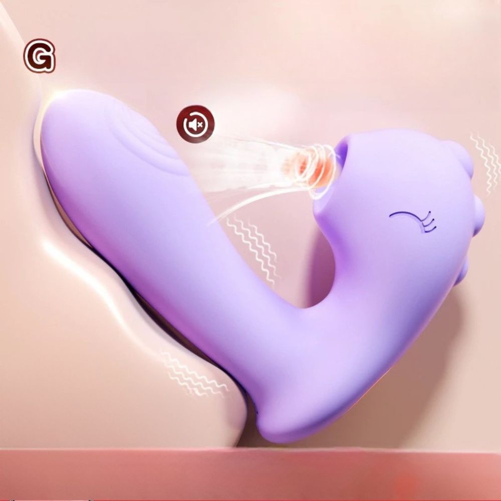 Vibromasseur Dino Rexo violet