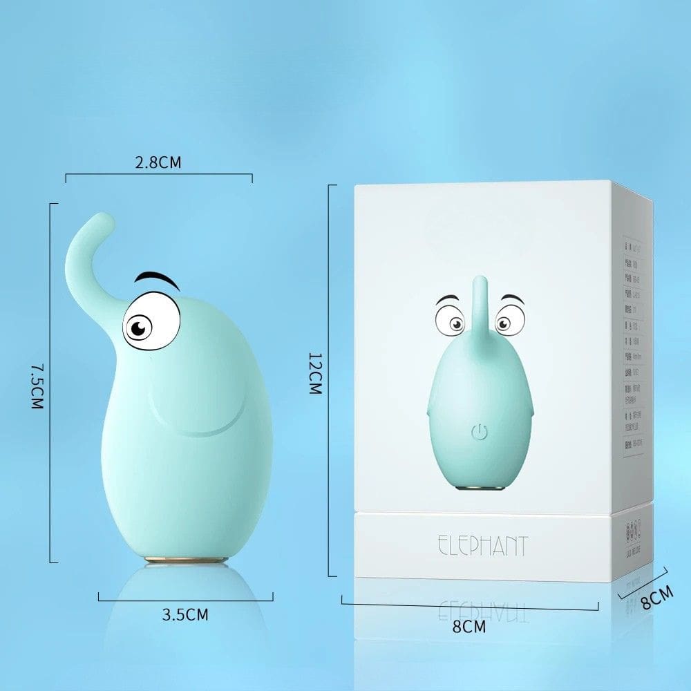 Vibromasseur Eléphant Dumb avec ces mesures