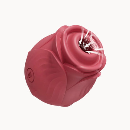 Vibromasseur en Forme de Rose