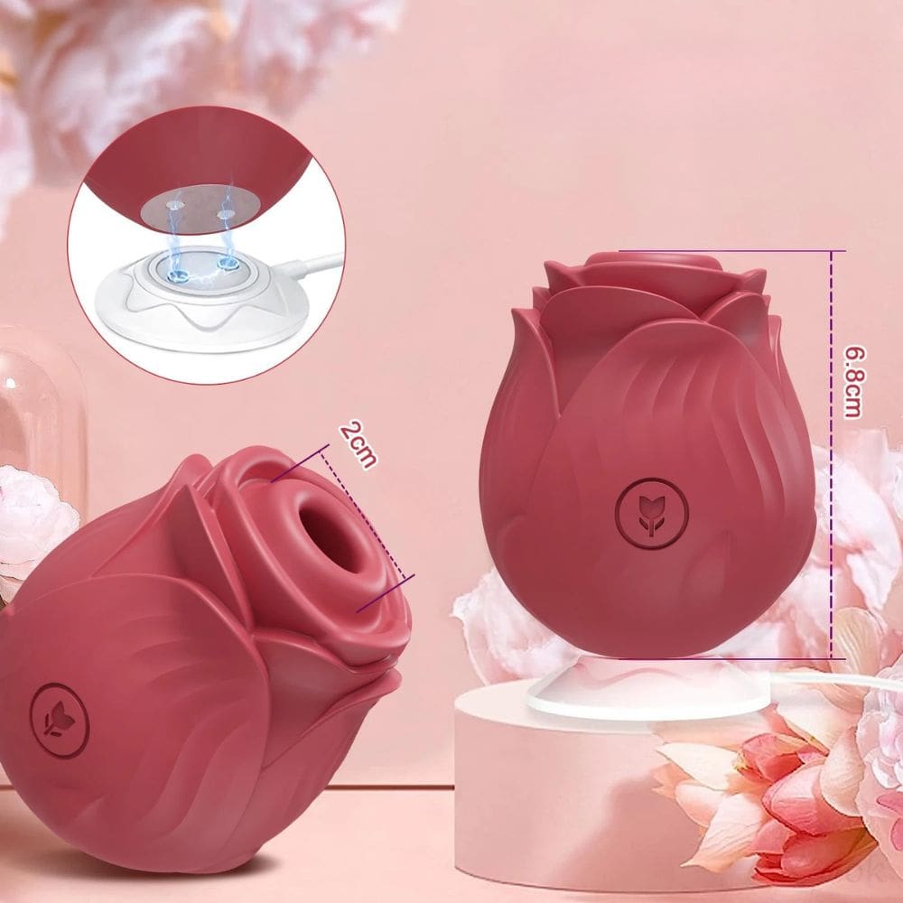 Rose Shaped Vibrator | Hello Vibro Rose Shaped Vibrator | Hello Vibro