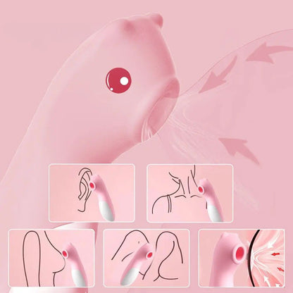 Vibromasseur Ours Tedy avec plusieurs fonctions