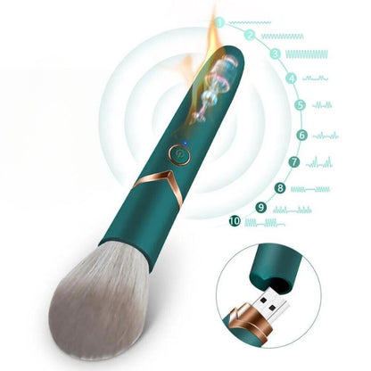 __switch:Vert Vibromasseur Pinceau Multi-Vitesse