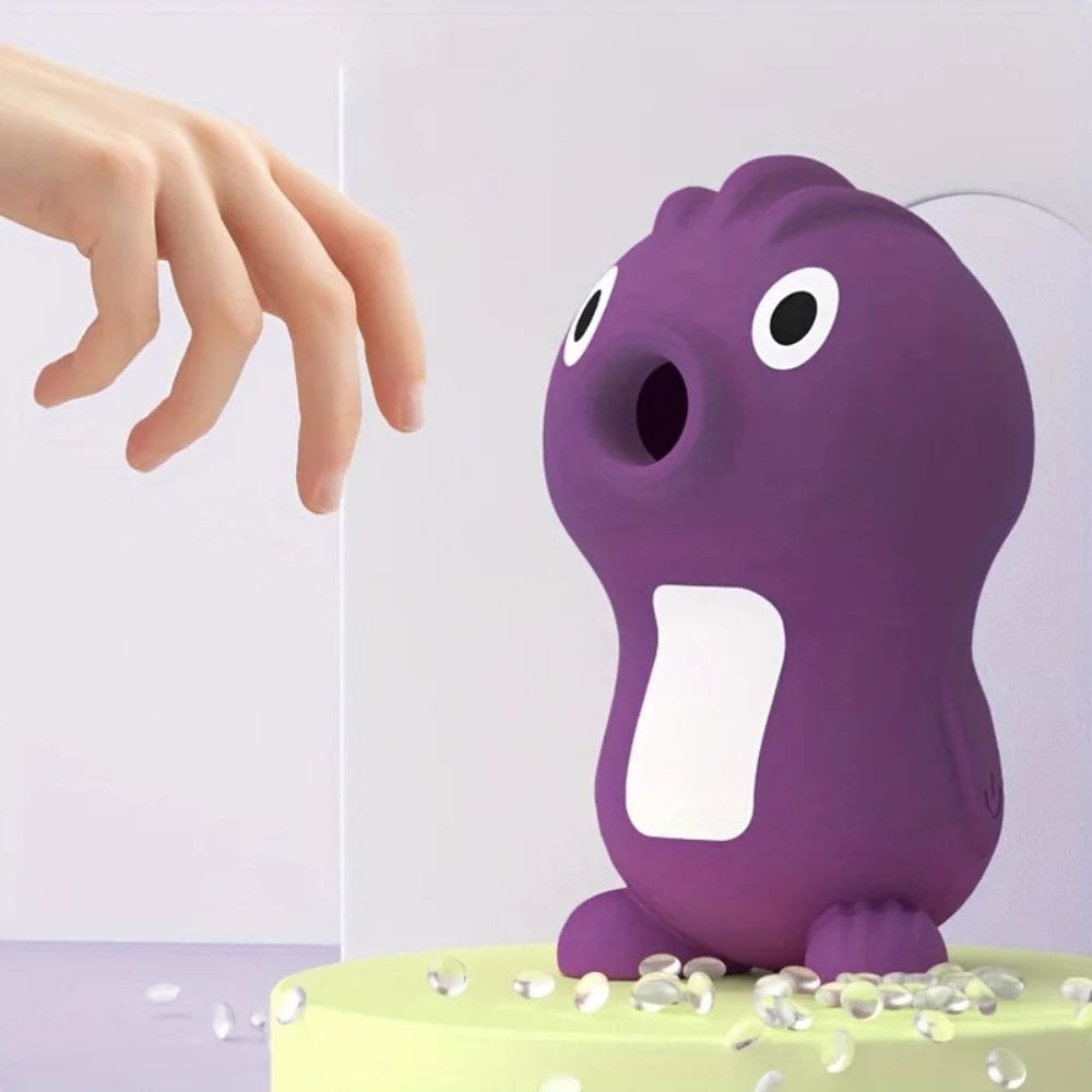 Vibromasseur Pingouin Pinaya soufflant