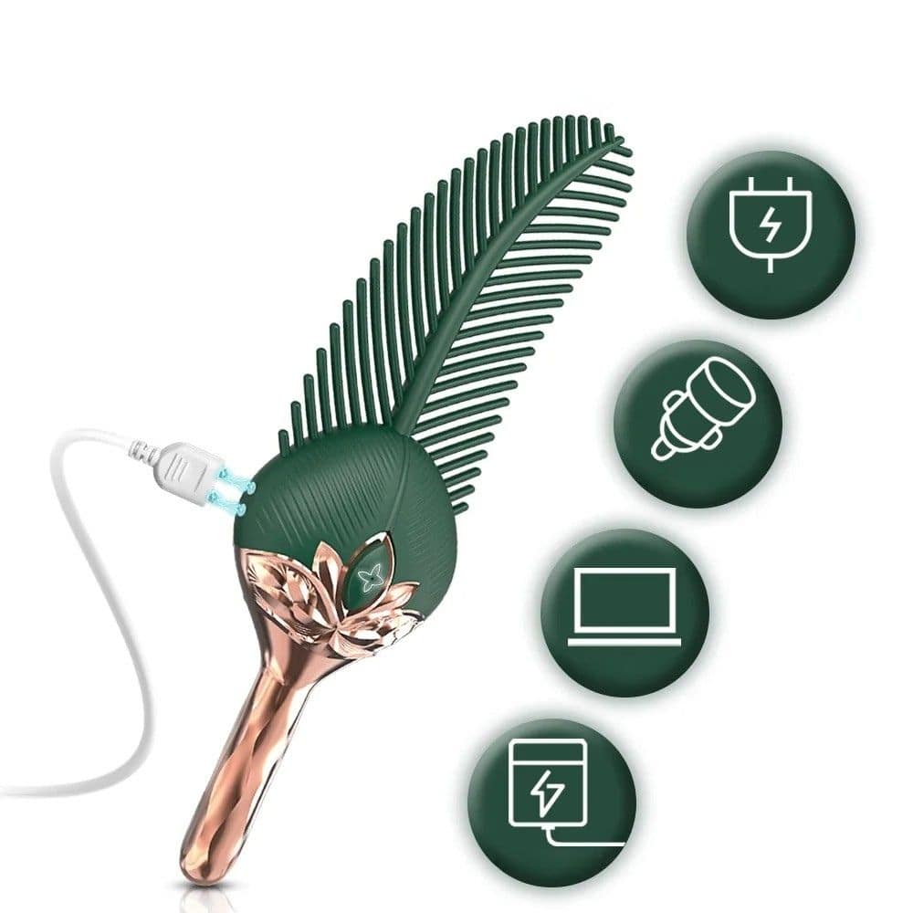 Vibromasseur Plume Lunea rechargeable
