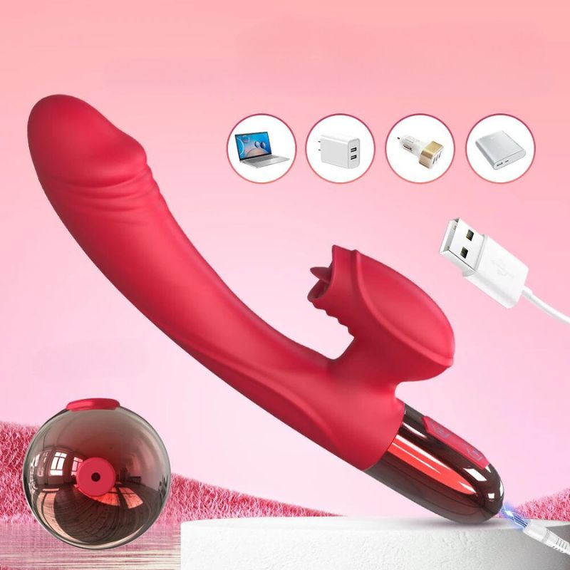 Vibromasseur Rabbit Chauffant Rechargeable