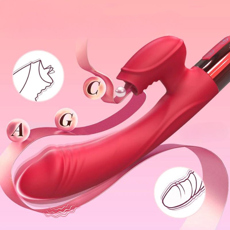 Vibromasseur Rabbit Chauffant Rose