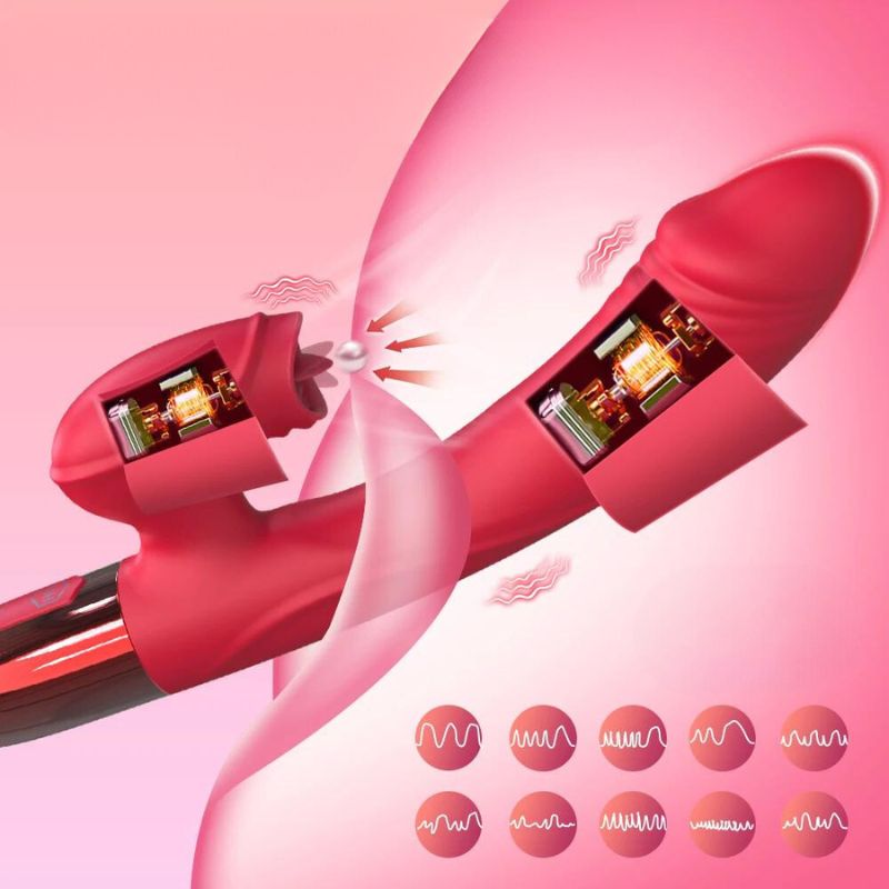 Vibromasseur Rabbit Chauffant Stimulation Clitoris