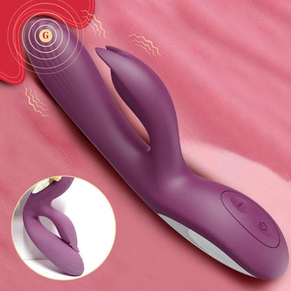 Vibromasseur Rabbit de Luxe Violet Stimulation du Point G