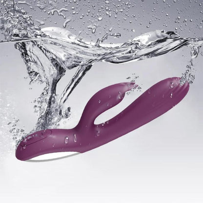 Vibromasseur Rabbit de Luxe Violet Waterproof